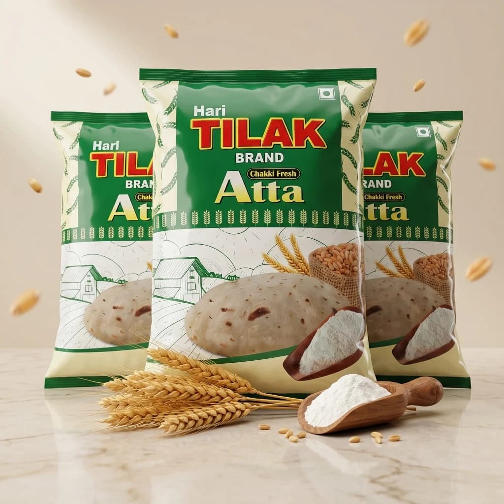 Hari Tilak Premium Quality Atta Packaging Wholesale Datrad